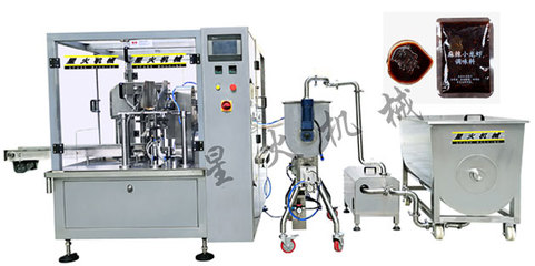 袋装酱料包装生产线核心技术 给袋式酱料包装机的研发与创新